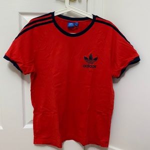 Adidas red shirt
